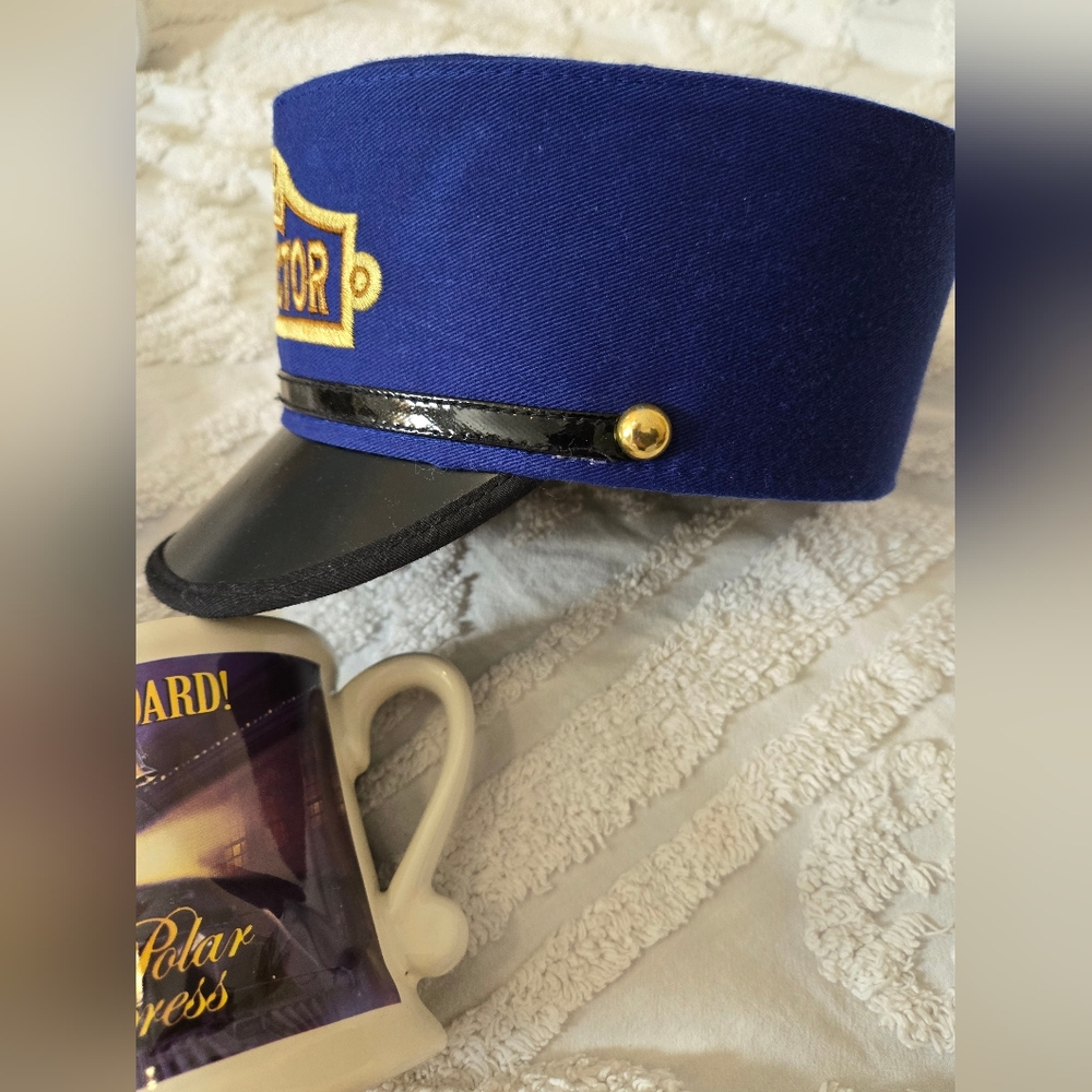 Polar Express Conductor Hat and Mug Christmas Set - Picture 3 of 14